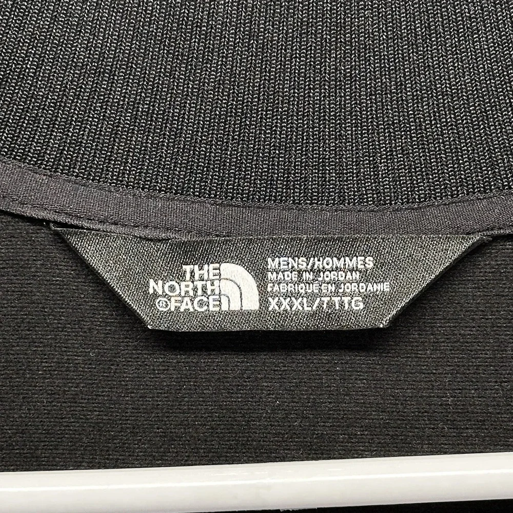 The North Face Skyline Jacket Mens 3XL Black Full Zip Fleece Hiking Stretch